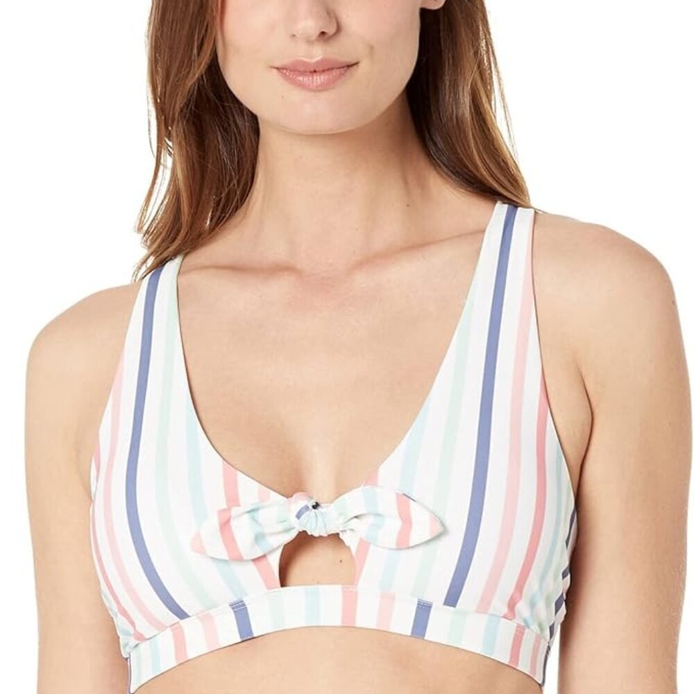 Southern Tide Patio Party Stripe Bikini Top